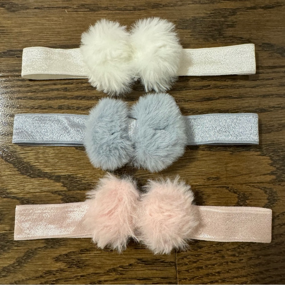 FREE ADD ON - set of 3 newborn headbands